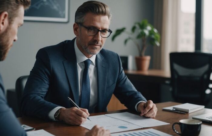 Expert business advisory session with strategic insights