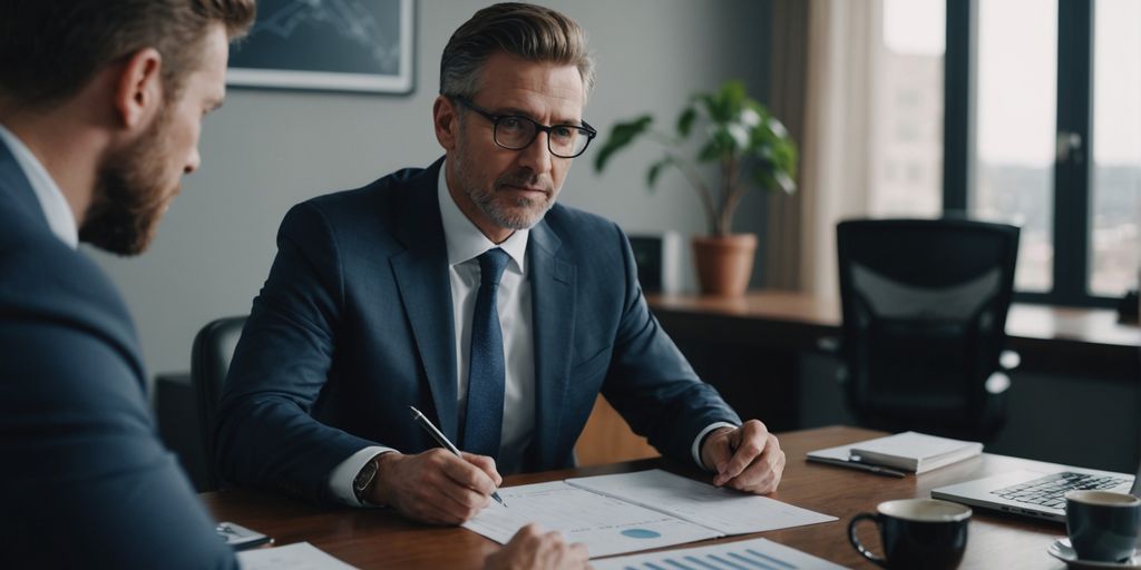 Expert business advisory session with strategic insights